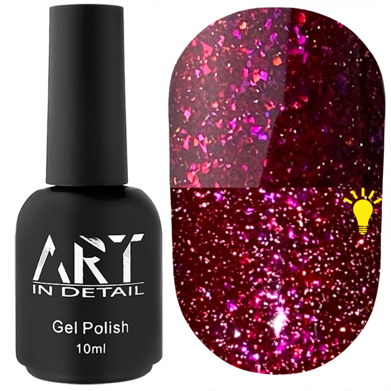 Гель-лак світловідбивний ART Magic Flash №MG007, 10 мл, Колір: MG007