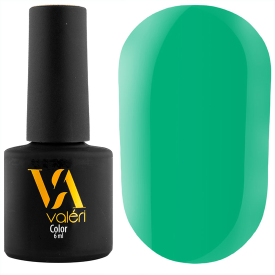 Гель-лак Valeri №122 (яскрава м'ята, емаль), 6 мл