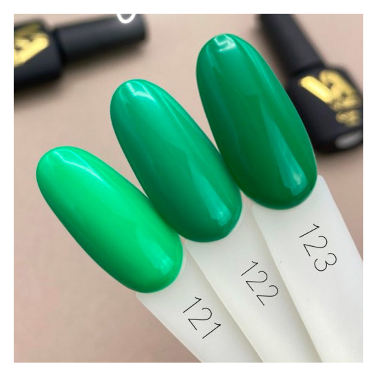 Гель-лак Valeri №122 (яскрава м'ята, емаль), 6 мл3