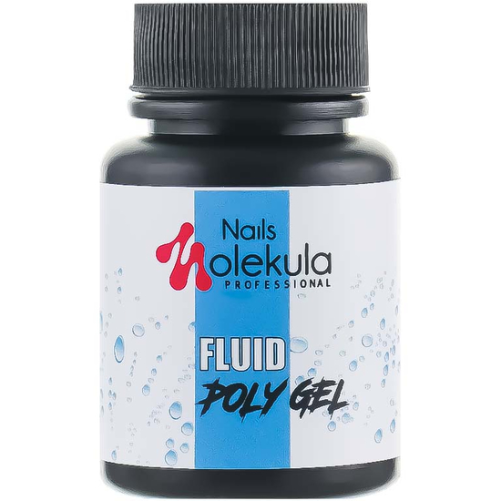 Molekula Fluid Poly Gel - жидкость для работы с полигелем, 30 мл