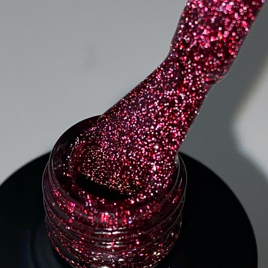 Гель-лак світловідбиваючий SAGA Fiery Gel №25, 10 мл, Колір: 253