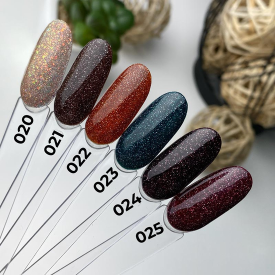 Гель-лак світловідбиваючий SAGA Fiery Gel №25, 10 мл, Колір: 255