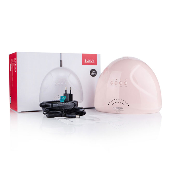 Універсальна LED/UV Лампа SUNUV ONE Pink 48 вт, Original4