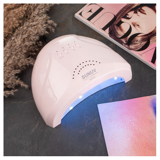 Універсальна LED/UV Лампа SUNUV ONE Pink 48 вт, Original6