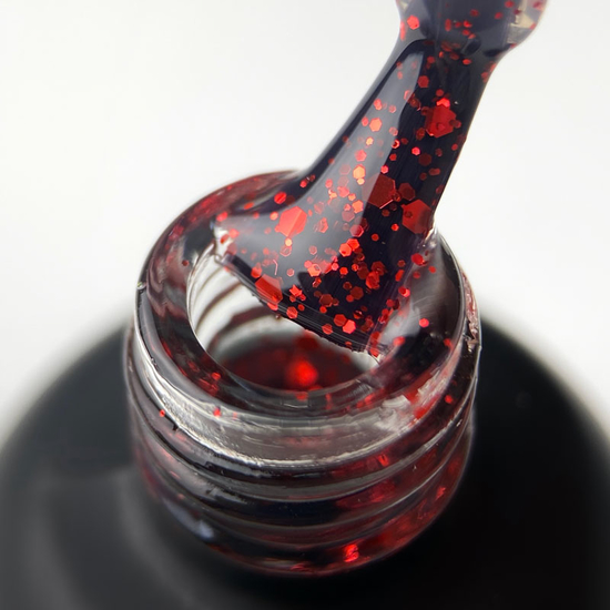 ART Hive Top Red - топ с шестигранниками без липкого слоя, 10 мл, Цвет: Red2