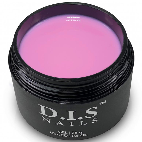 Гель для нарощування DIS Nails Hard Cover Hot Pink, 28 г, Колір: Hot Pink