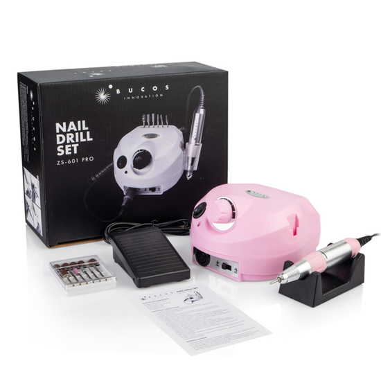 Фрезер BUCOS ZS-601PRO PINK 45W/35000 об., Колір: Pink5