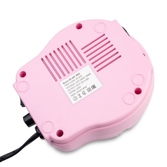 Фрезер BUCOS ZS-601PRO PINK 45W/35000 об., Колір: Pink6