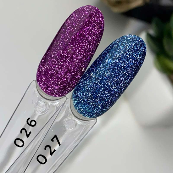 Гель-лак світловідбиваючий SAGA Fiery Gel №26, 10 мл, Колір: 266