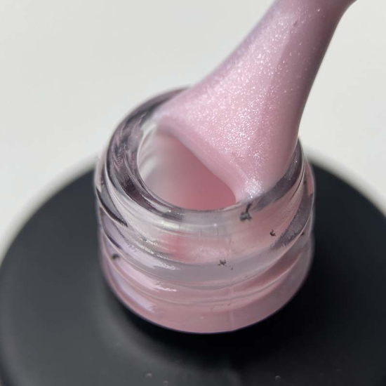 Molekula Base Royal Pink - камуфлююча база (вершково-рожевий, мікроблиск), 12 мл, Колір: Royal Pink3