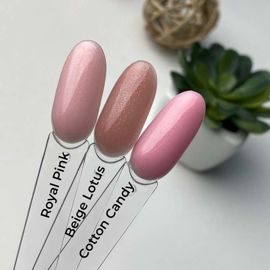 Molekula Base Royal Pink - камуфлююча база (вершково-рожевий, мікроблиск), 12 мл, Колір: Royal Pink4