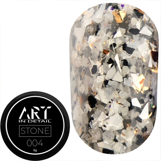 Гель для дизайну ART Stone Gel №004, 5 г, Колір: 004