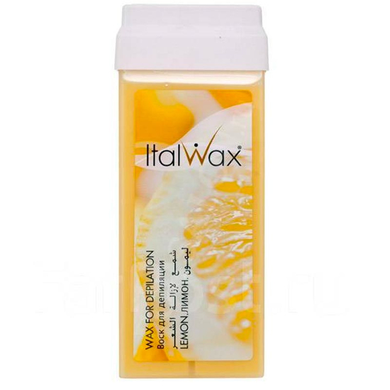 Віск у касеті ItalWax лимон 100 мл, Об`єм: 100 мл, Аромат: Лимон