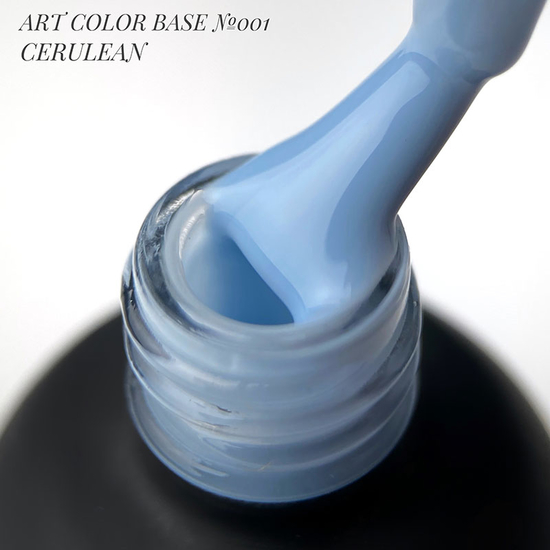 База цветная ART Color Base №001, Cerulean, 15 мл, Объем: 15 мл, Цвет: 12