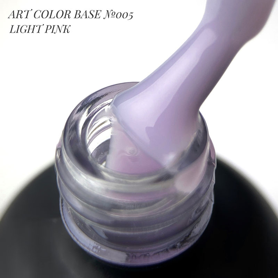 База кольорова ART Color Base №005, Light Pink, 15 мл, Об`єм: 15 мл, Колір: 52