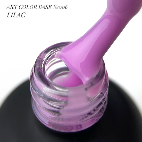 База цветная ART Color Base №006, Lilac, 15 мл, Объем: 15 мл, Цвет: 62