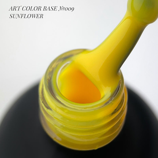 База цветная ART Color Base №009, Sunflower, 15 мл, Объем: 15 мл, Цвет: 92