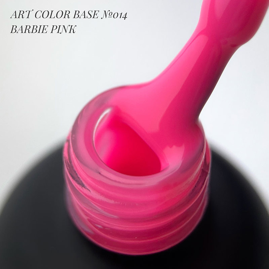 База кольорова ART Color Base №014, Barbie Pink, 15 мл, Об`єм: 15 мл, Колір: 142