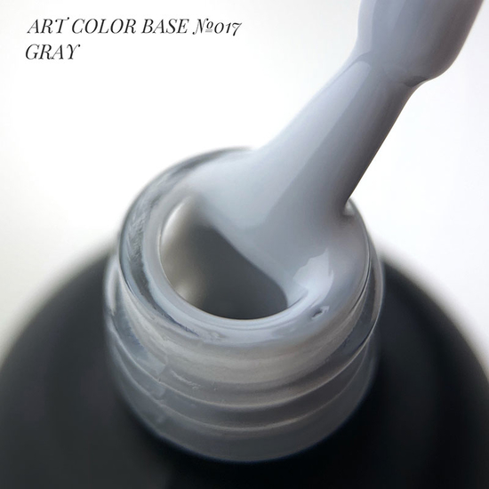 База цветная ART Color Base №017, Gray, 15 мл, Объем: 15 мл, Цвет: 172