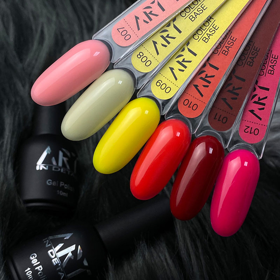 База кольорова ART Color Base №012, Raspberries, 15 мл, Об`єм: 15 мл, Колір: 125