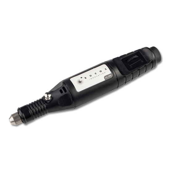 Портативный фрезер-ручка BUCOS ZS-100 Black на 20000 об.мин, Цвет: Black
2