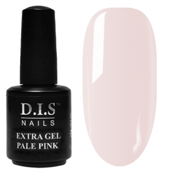 Рідкий гель DIS Extra Gel Сover Pale Pink, 15 мл, Об`єм: 15 мл, Все варианты для вариаций: Сover Pale Pink

