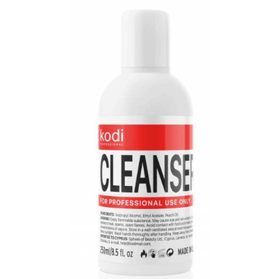 Kodi Professional Cleanser - средство для удаления липкого слоя, 250 мл, Об`єм: 250 мл
, Вид: Засіб для зняття липкого шару