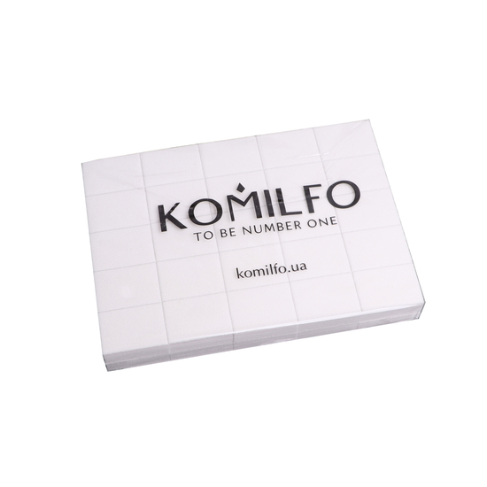 Набір одноразових міні шліфувальників Komilfo 120/120, 50 шт (32 * 25 * 12 мм)