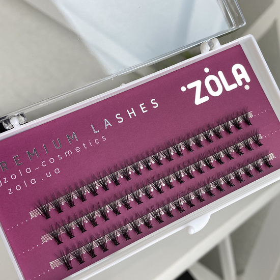 ZOLA Вії-пучки 20D (8 mm), Розмір: 8 мм2