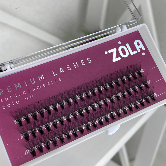 ZOLA Вії-пучки 20D (12 mm), Розмір: 12 мм2