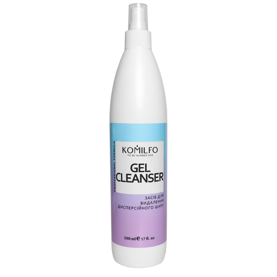 Komilfo Gel Cleanser - средство для снятия липкого слоя, 500 мл, Объем: 500 мл, Вид: Средство для снятия липкого слоя
