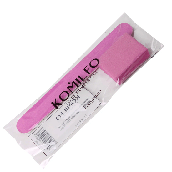 Одноразовий набір Komilfo №1 (пилка 100/100 і Баффі 120/120)