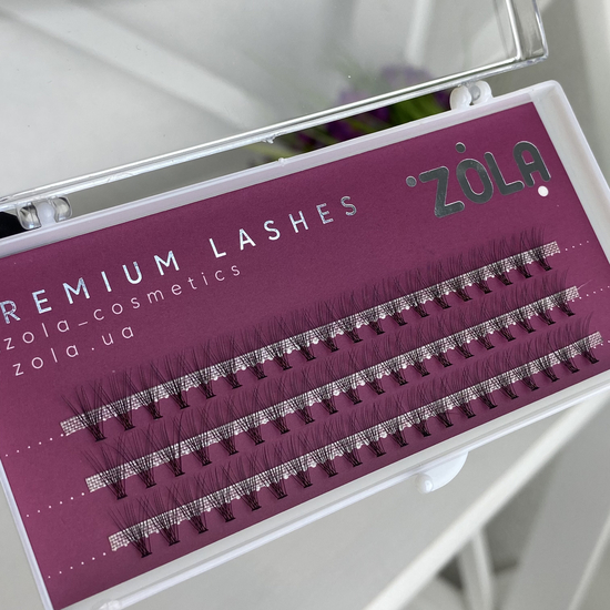 ZOLA Вії-пучки 10D (10 mm), Розмір: 10 мм2