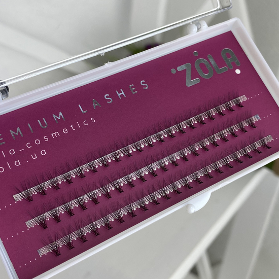 ZOLA Вії-пучки 10D (9 mm), Розмір: 9 мм2
