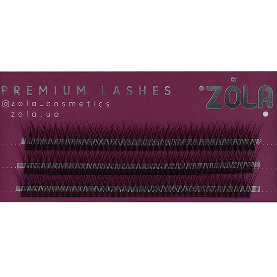 ZOLA Вії-пучки BIRDtail (14 mm), Розмір: 14 мм