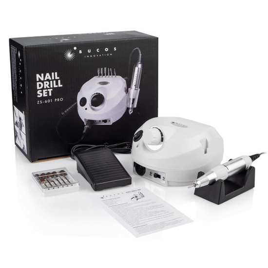 Фрезер BUCOS ZS-601 PRO WHITE 45W/35000 об., Цвет: White
7