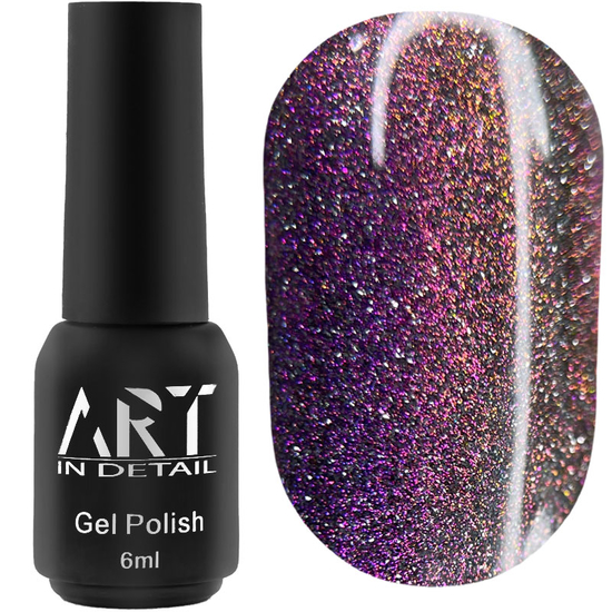 Гель-лак светоотражающий ART Flash Cat Chameleon №FC001, 6 мл, Цвет: FC001