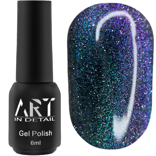 Гель-лак светоотражающий ART Flash Cat Chameleon №FC002, 6 мл, Цвет: FC002