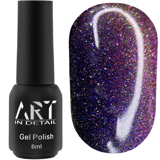 Гель-лак светоотражающий ART Flash Cat Chameleon №FC005, 6 мл, Цвет: FC005