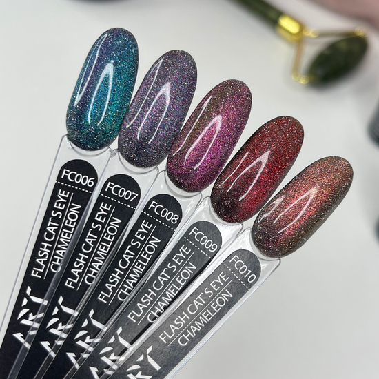 Гель-лак светоотражающий ART Flash Cat Chameleon №FC008, 6 мл, Цвет: FC0085