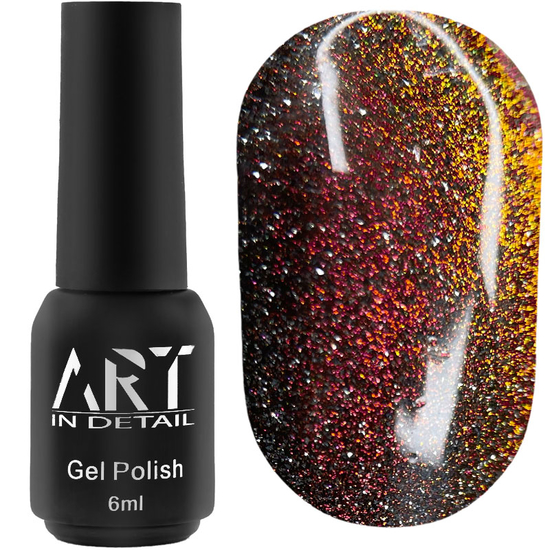 Гель-лак светоотражающий ART Flash Cat Chameleon №FC009, 6 мл, Цвет: FC009