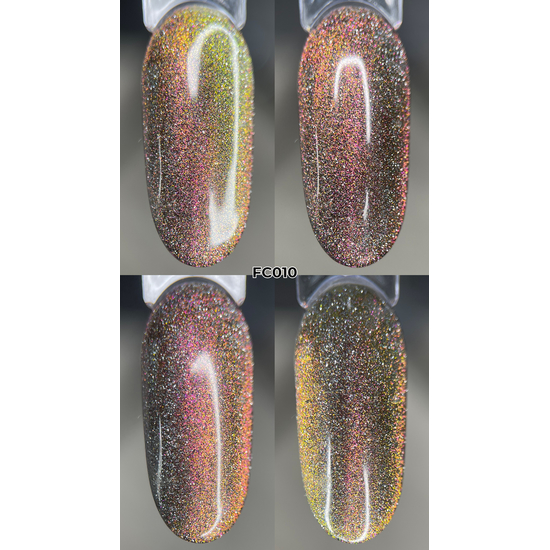 Гель-лак светоотражающий ART Flash Cat Chameleon №FC010, 6 мл, Цвет: FC0102