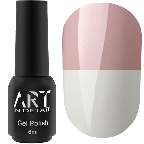 Термо гель-лак ART Termo Nude №TN001, 6 мл, Колір: TN001