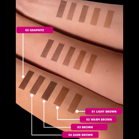 Краска для бровей с коллагеном ZOLA Eyebrow Tint With Collagen 01 Light brown в саше+окислитель, 5 мл, Объем: 5 мл, Цвет: 01 Light brown2