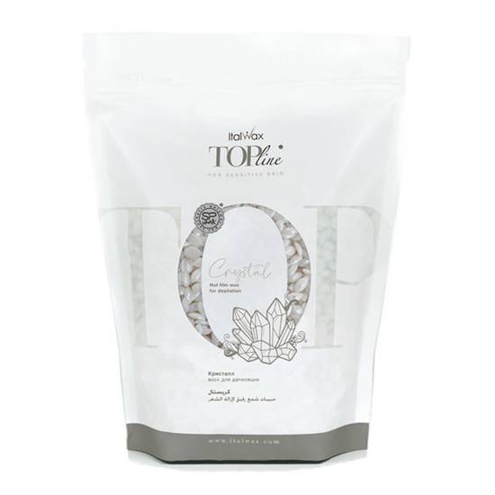ItalWax Горячий воск в гранулах TOP Formula, кристалл, 750 г, Объем: 750 г, Аромат: Кристалл