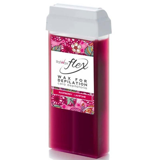Воск в кассете ItalWax FLEX Малина 100 мл, Объем: 100 мл, Аромат: Малина