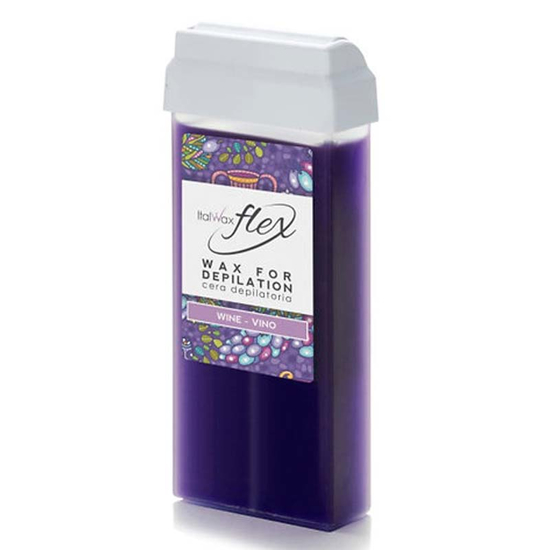 Воск в кассете ItalWax FLEX Вино 100 мл, Объем: 100 мл, Аромат: Вино