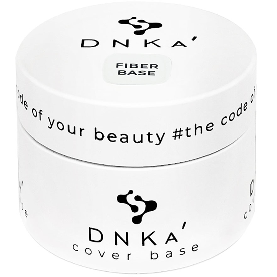 Base Fiber DNKa - база для нігтів з нейлоновими волокнами, 30 мл, Об`єм: 30 мл