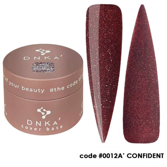 DNKa Cover Base №0012A' Confident, 30 мл, Объем: 30 мл, Цвет: 12A'