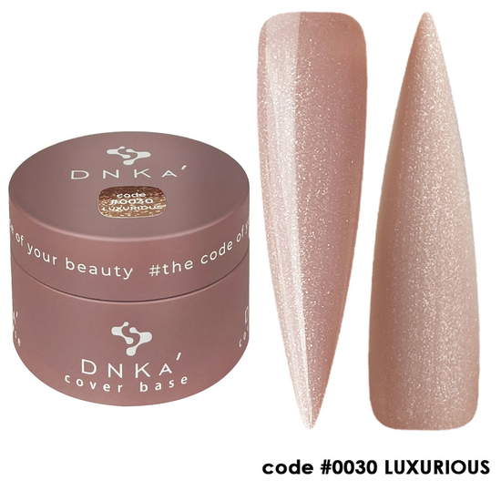 DNKa Cover Base №0030 Luxurious, 30 мл, Об`єм: 30 мл, Колір: 30